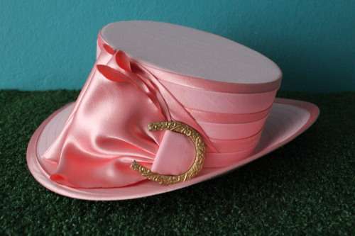 Stunning Vintage Pink Hat