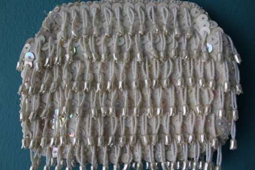 Stunning Vintage Beaded Handbag (16 x 21cm)