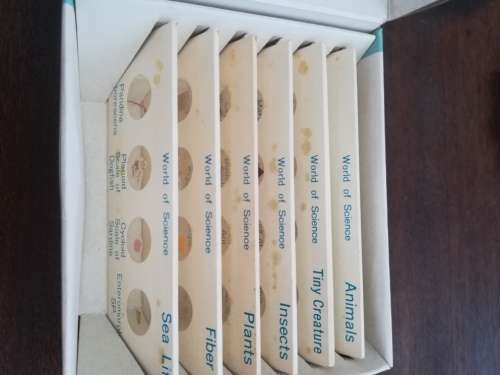 Vintage Microscope Slides (Complete set of 24 specimens)