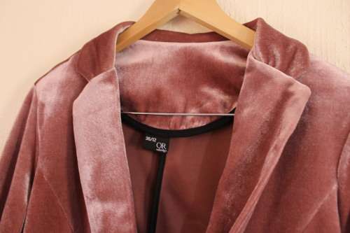 Vintage Style Pink Velvet Jacket (Oakridge - Size36/12)