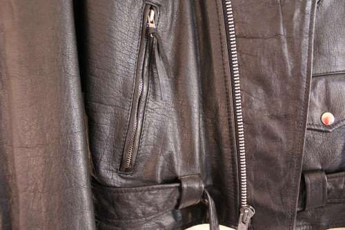 Stunning Thick Vintage Genuine Leather Jacket (Medium)