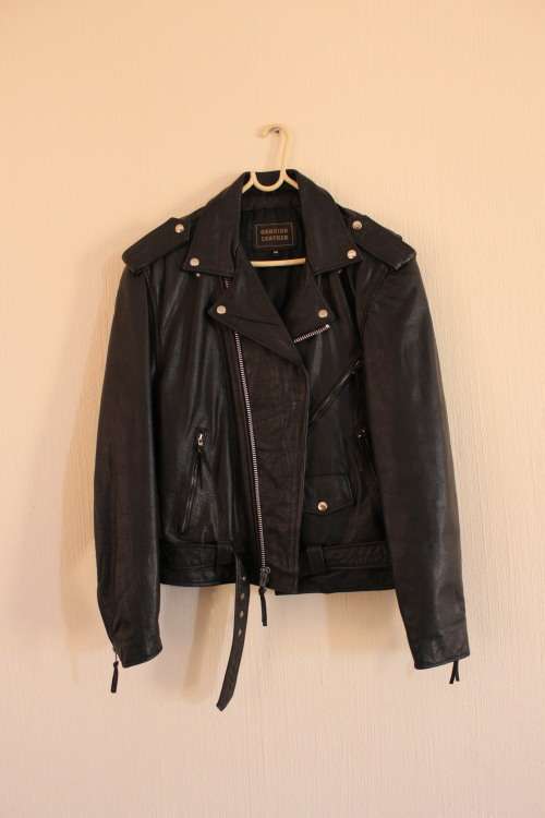 Stunning Thick Vintage Genuine Leather Jacket (Medium)