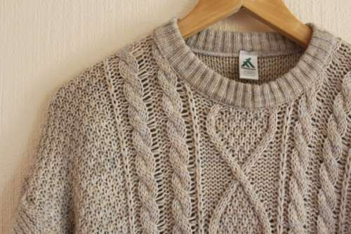 Vintage Beige Knit (Medium / Large)
