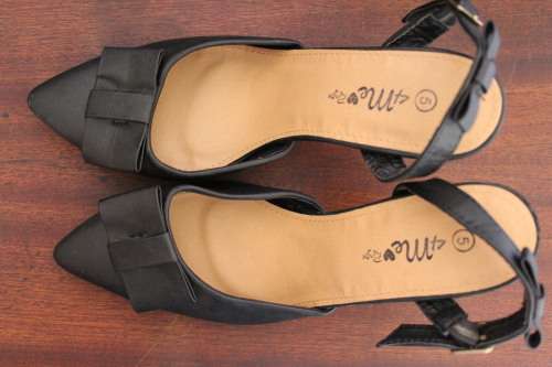 Lovely Black Rage Heels (Size 5) Great condition