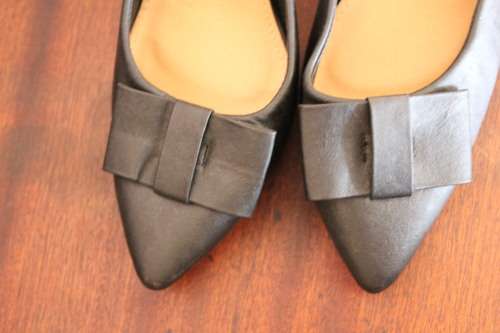 Lovely Black Rage Heels (Size 5) Great condition