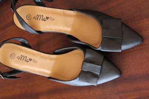 Lovely Black Rage Heels (Size 5) Great condition