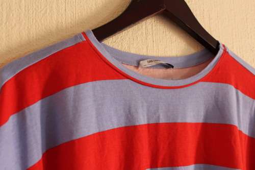 Blue and Red Shirt from Zara (Medium)