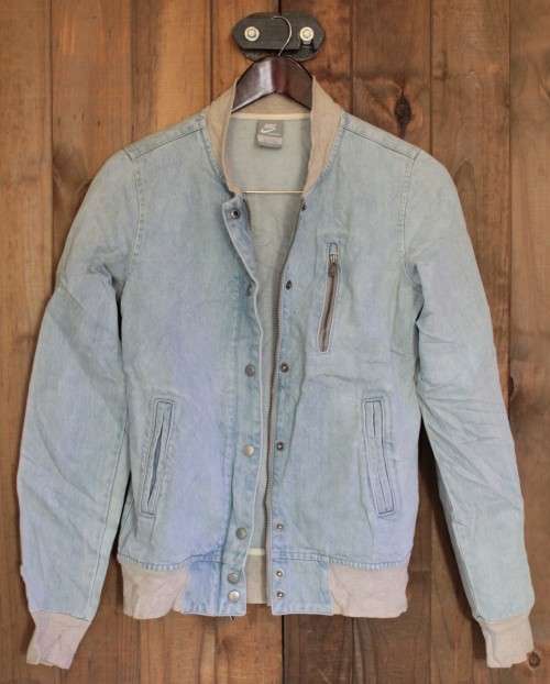 Vintage "Nike" Denim Jacket (Small) See description