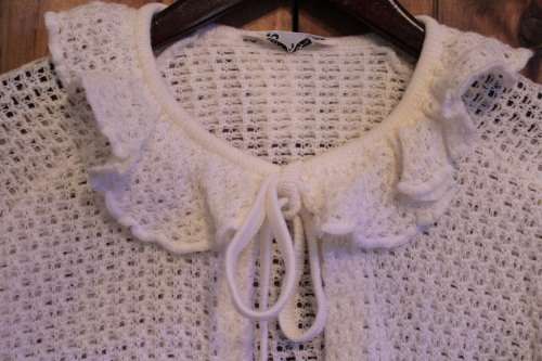 Vintage White Knit (Small / Medium)