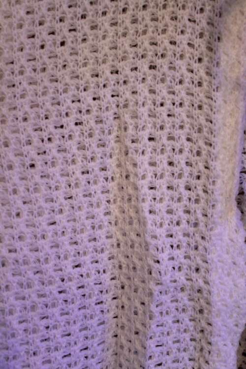 Vintage White Knit (Small / Medium)