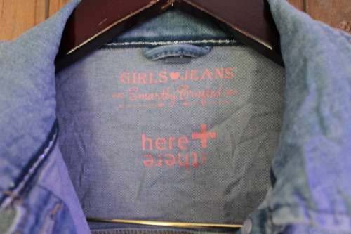 Girls Denim Jacket (Age 13 to 14)