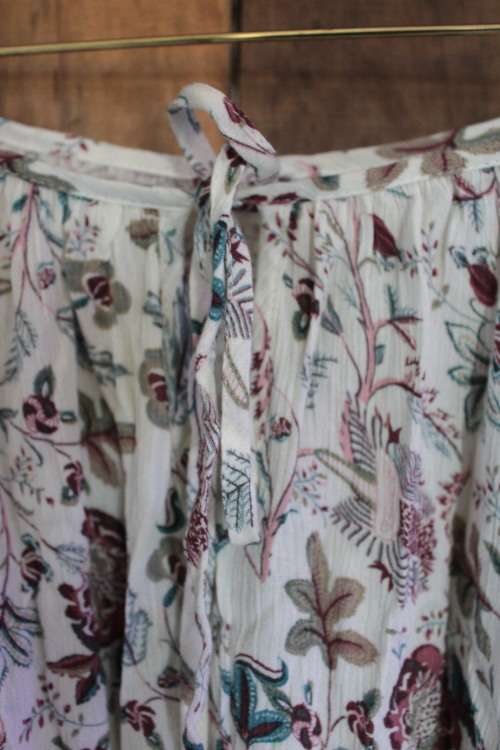 Floral Boho Top (XL / 2XL)