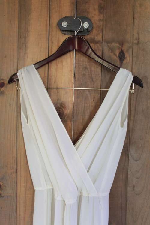 Vintage Grecian Style Sleeveless Dress (Medium / Large) Semi sheer