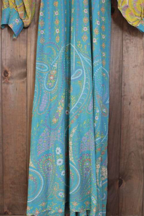 Vintage Retrp Peasant Dress circa 60's or 70's (Size 11)