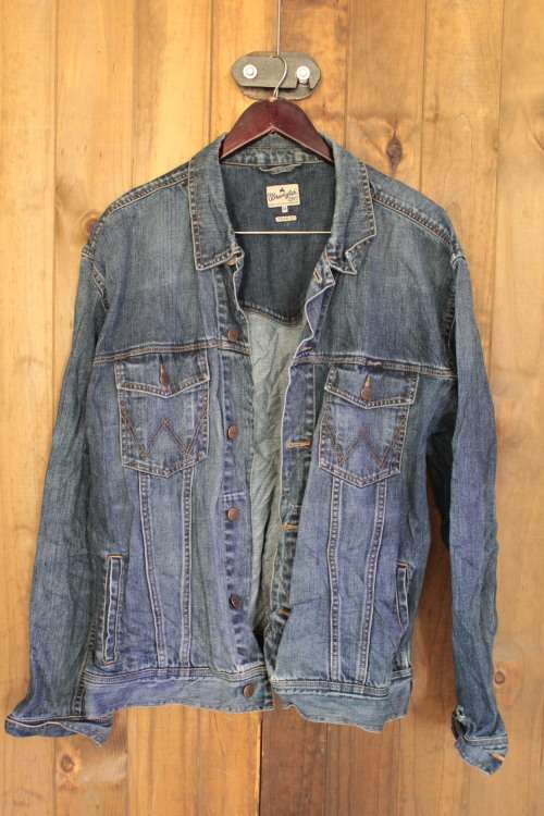 Vintage Denim Jacket by "Wrangler" (3XL)