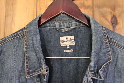 Vintage Denim Jacket by "Wrangler" (3XL)