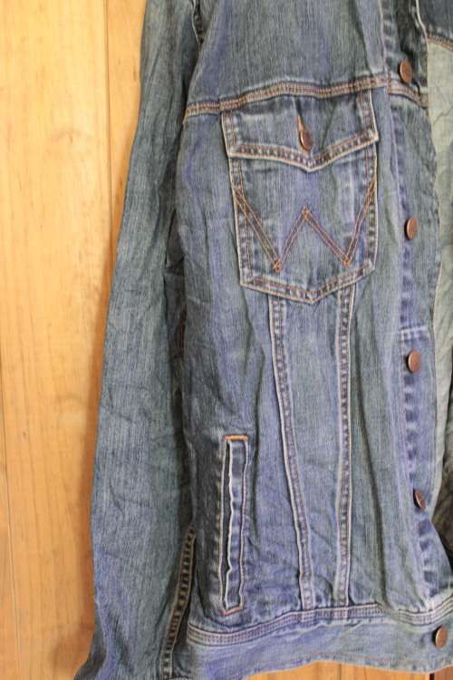 Vintage Denim Jacket by "Wrangler" (3XL)