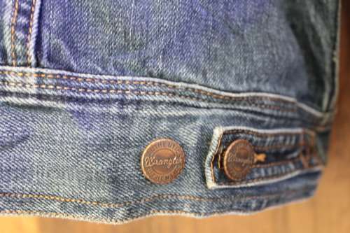 Vintage Denim Jacket by "Wrangler" (3XL)