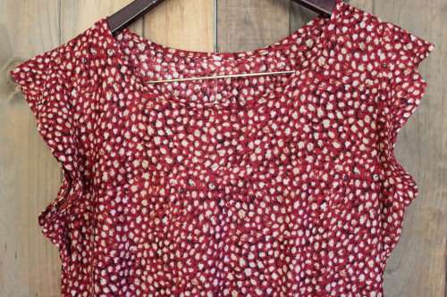 Red and Yellow Summer Dress (Large)