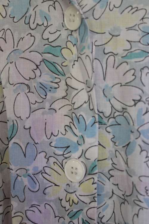 Pastel Vintage Button Up Shirt (XL / 2XL)