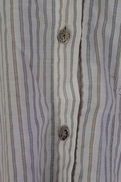 Vintage Striped Button Up Shirt (Size 14)