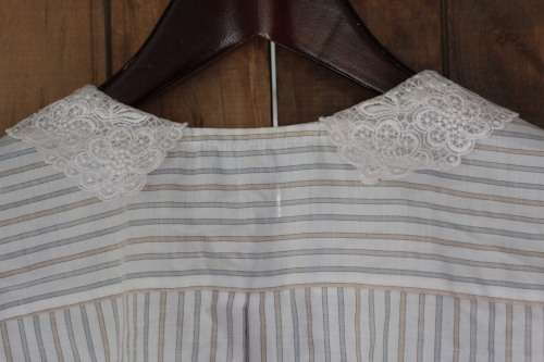 Vintage Striped Button Up Shirt (Size 14)