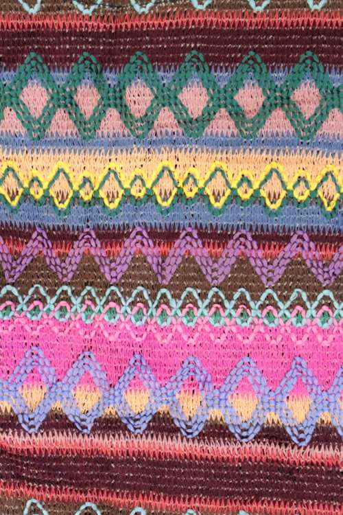 Boho Print Mini Dress (Small)
