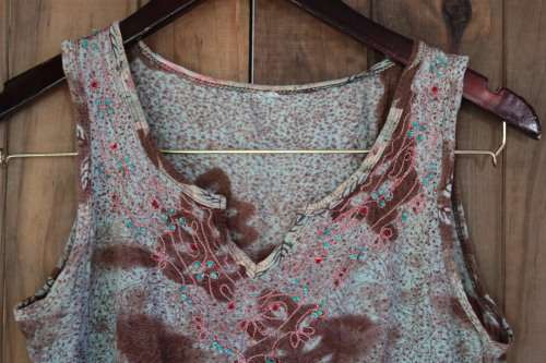 Brown & Green Tunic (Large)