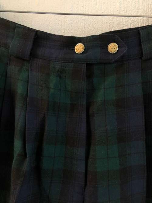 Blue / Green Highwaist Pants (Size 14)