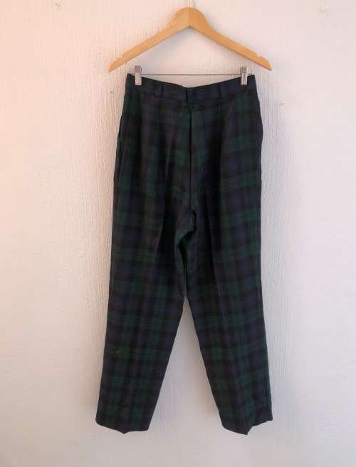 Blue / Green Highwaist Pants (Size 14)