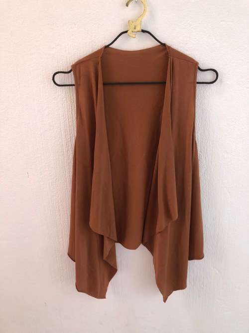 Brown Waterfall Top (Medium / Large)