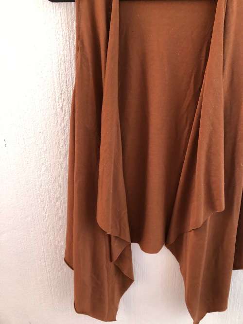 Brown Waterfall Top (Medium / Large)