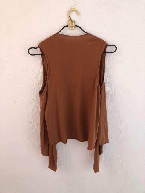 Brown Waterfall Top (Medium / Large)
