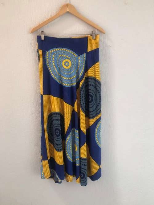 Shweshwe Skirt (XS  Small - see measurement)