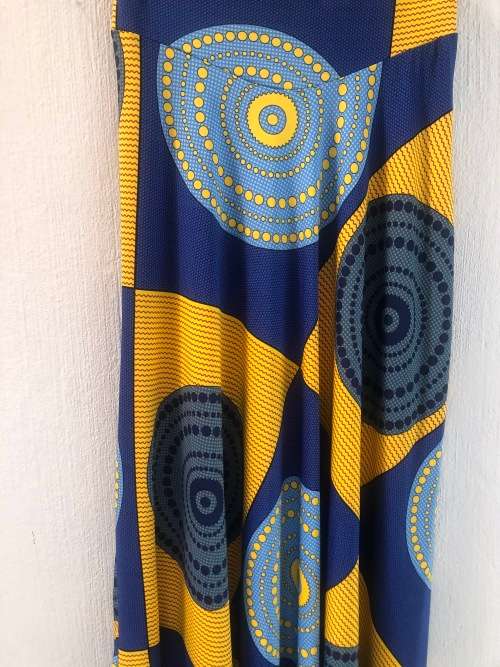 Shweshwe Skirt (XS  Small - see measurement)