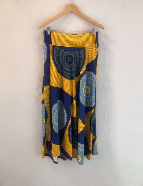 Shweshwe Skirt (XS  Small - see measurement)