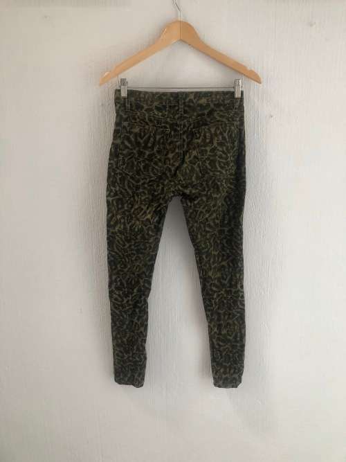 Olive Mid Rise Cotton On Pants (Size 8)