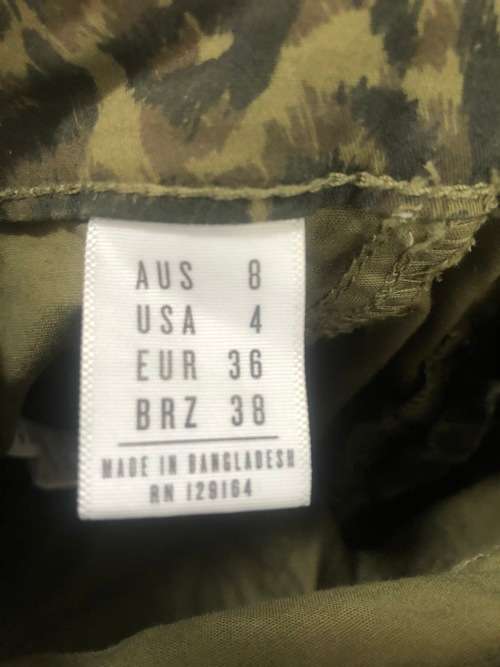 Olive Mid Rise Cotton On Pants (Size 8)