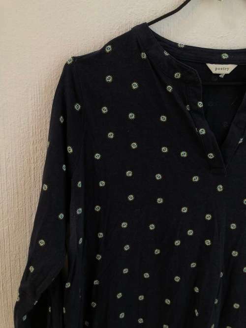 Navy Shirt by Poetry (Large)