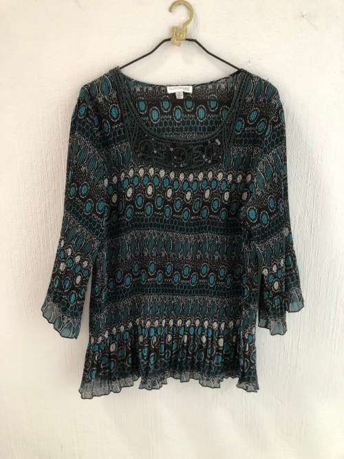 Pleated Tunic / Top from Queenspark (Size 22)