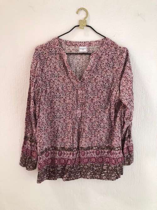 Boho Pink / Purple Top (Size 14)