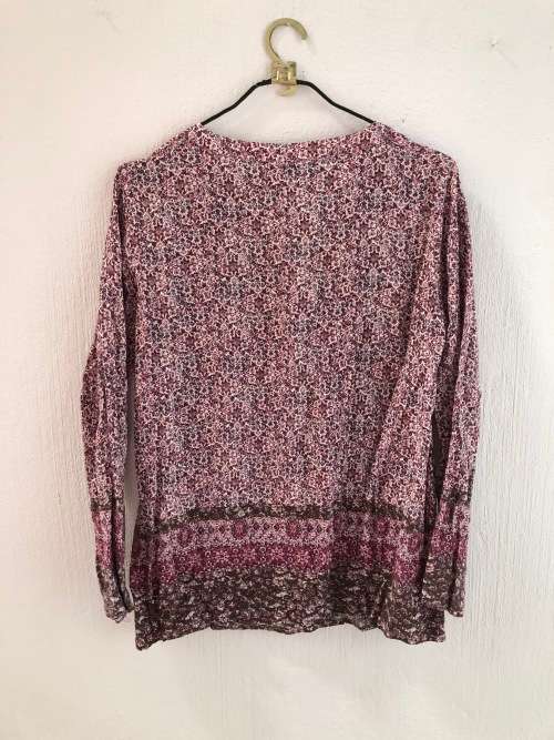 Boho Pink / Purple Top (Size 14)