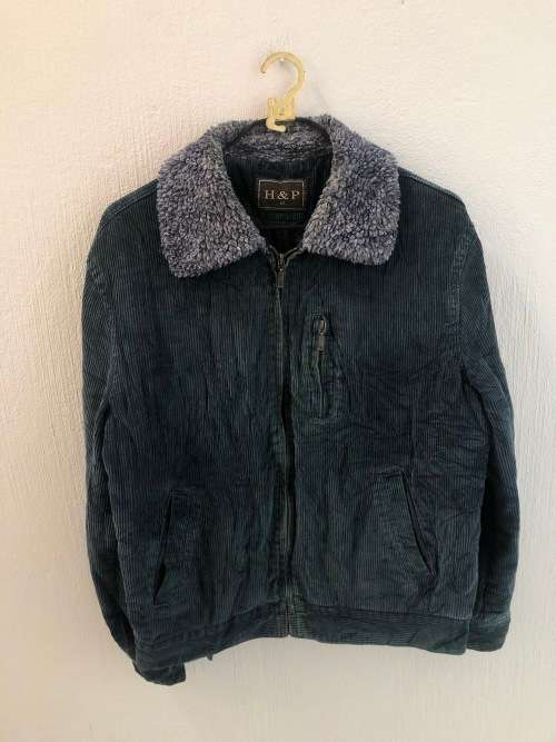 Green Corduroy Jacket (XL) See description
