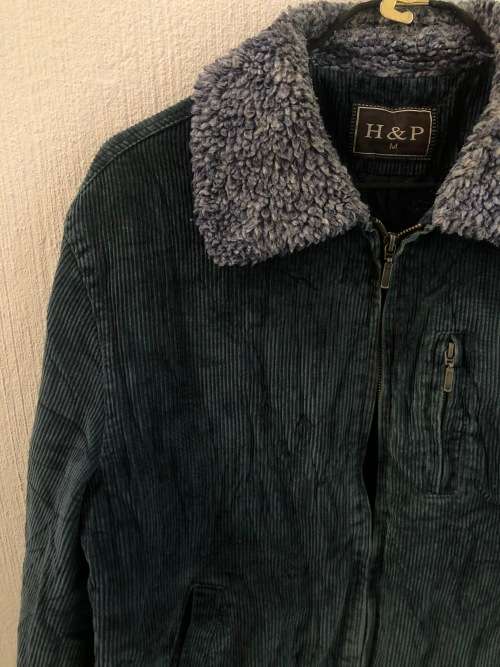 Green Corduroy Jacket (XL) See description