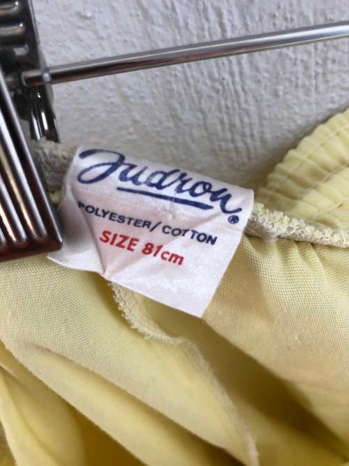 Yellow Vintage High Waisted Shorts (Size 34)