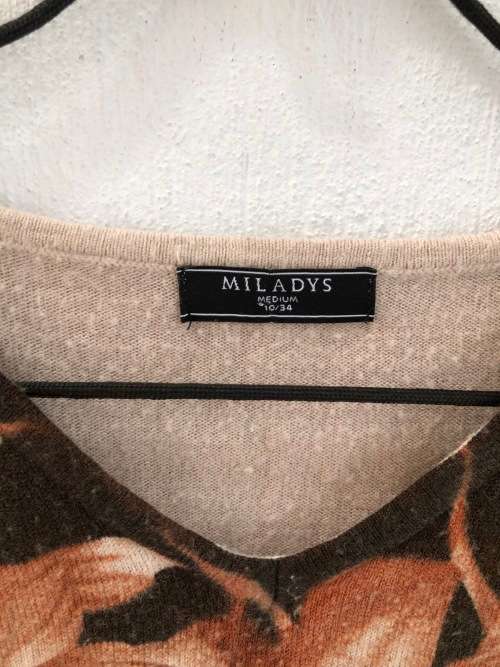 Floral Knit Top by Miladys (Size 10 / 34)