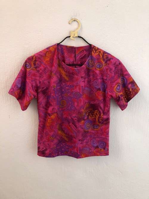 Pink Button Up Shirt (Medium)