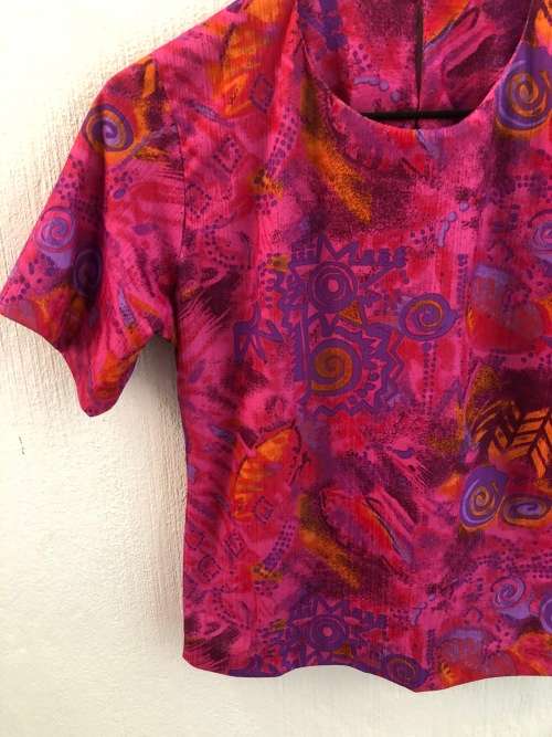Pink Button Up Shirt (Medium)