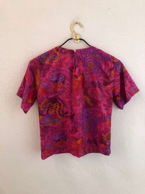 Pink Button Up Shirt (Medium)