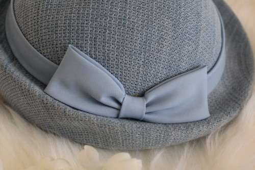 Very Cute Blue Vintage Hat